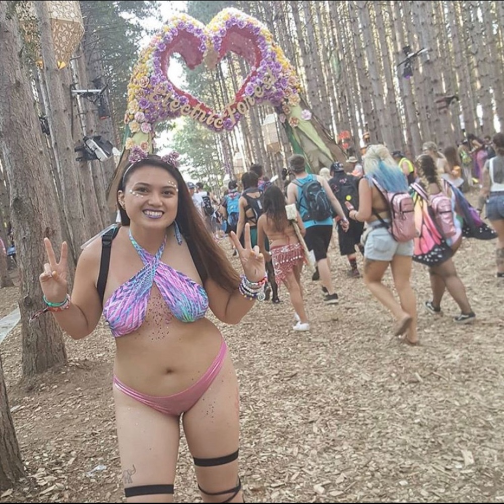 Freedom Rave Wear Twist It Up Top